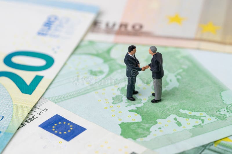 Reunión de la economía de Europa, de Brexit o de Gran Bretaña o concepto de la negociación imagen de archivo libre de regalías Reunión de la economía de Europa, de Brexit o de Gran Bretaña o concepto de la negociación imagen de archivo libre de regalías