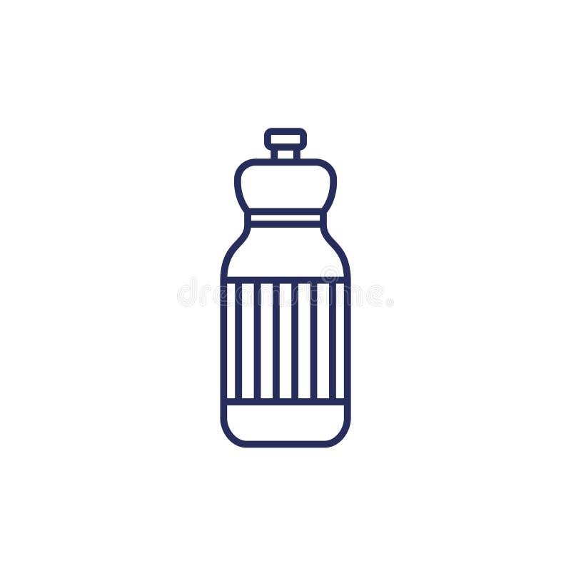 Reusable Water Bottle Outline Stock Illustrations 502 Reusable Water