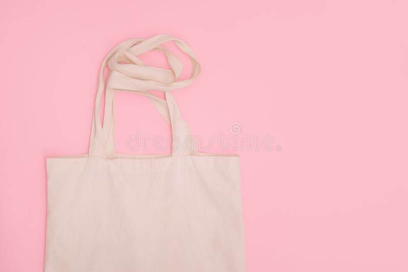 Reusable Fabric Bag for Products. Bag for Reuse Stock Photo Image of