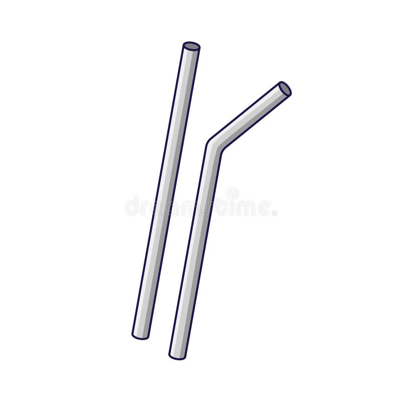 Eco Friendly Colored Reusable Aluminum Metal Drinking Straw