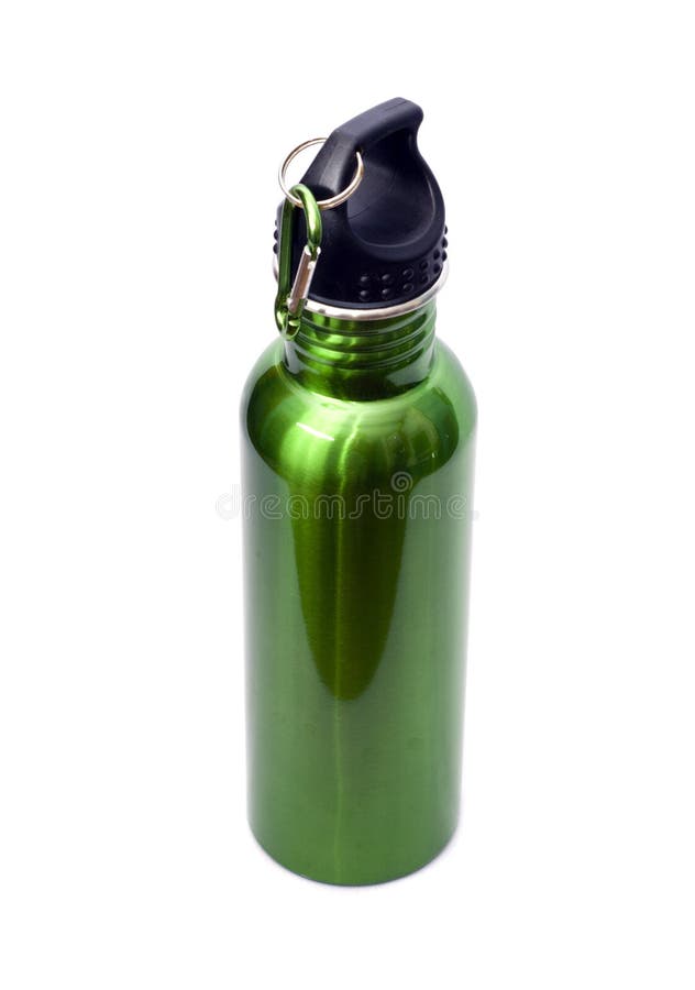 Reusable Stainless Steel Water Bottle Stock Photo Image of aluminum