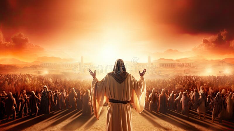 Revelation of Jesus Christ stock illustration. Illustration of faith ...