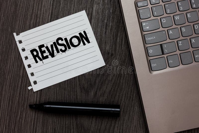 Word writing text Revision. Business concept for Rechecking Before Proceeding Self Improvement Preparation Laptop nice computer notebook netbook pen small pitch paper pen wood. Word writing text Revision. Business concept for Rechecking Before Proceeding Self Improvement Preparation Laptop nice computer notebook netbook pen small pitch paper pen wood