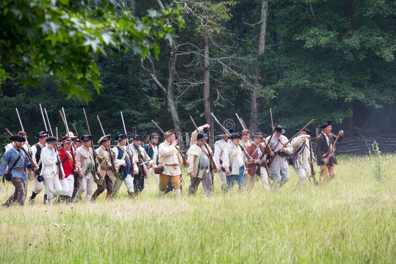 Revolutionary War Reenactors as Patriots