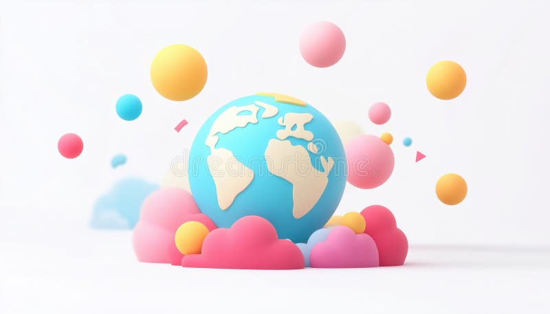 Revolutionizing Communication With Global Network Technology: Establishing World Internet Connection And Social Media Via Web stock photography