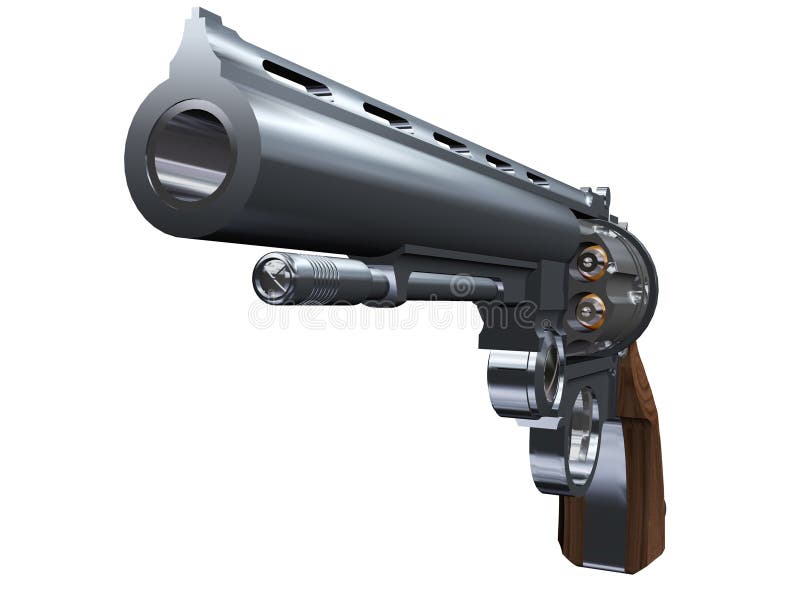 Revolver vector illustration