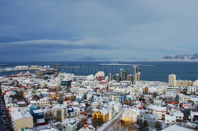 Reykjavik céntrico, Islandia imágenes de archivo libres de regalías Reykjavik céntrico, Islandia imágenes de archivo libres de regalías