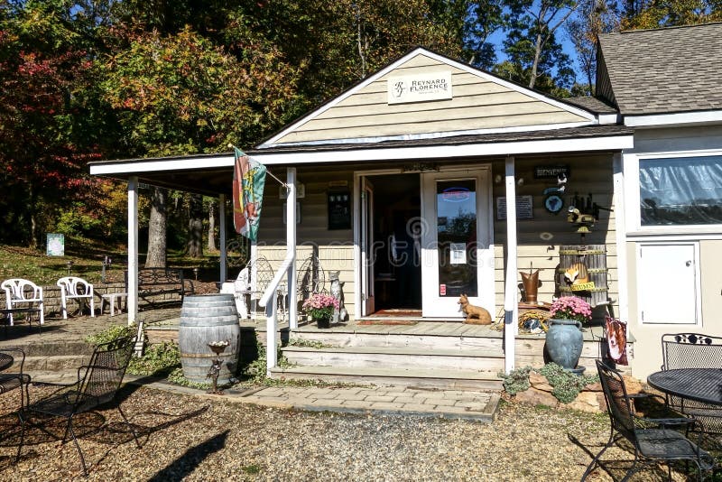 Reynard Florence Winery in Barboursville, VA Editorial Image Image of