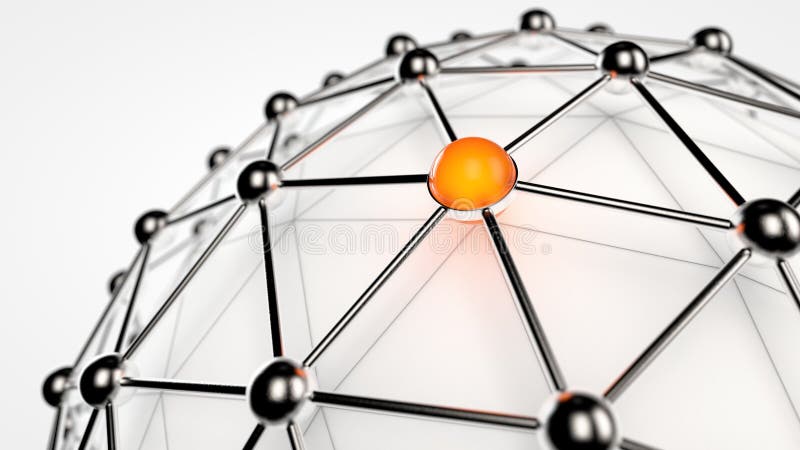 Rețea globală royalty free illustration