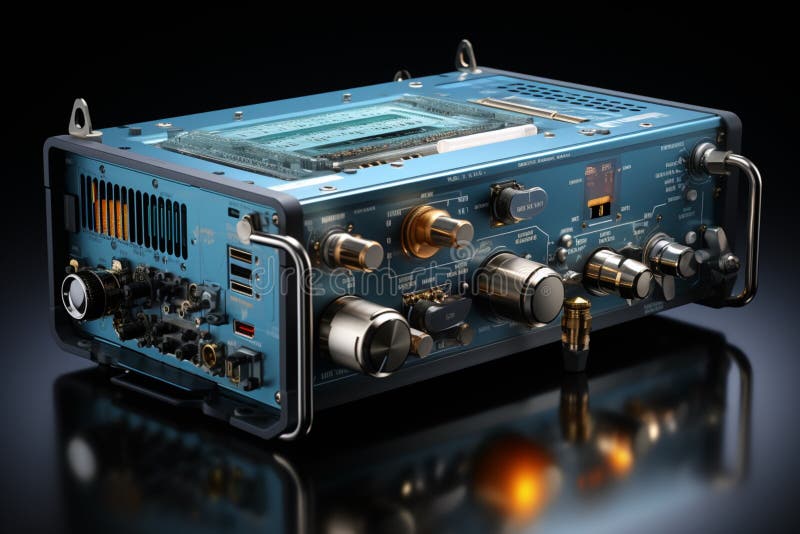 RF Communication Systems. A high quality image making by generative ai. Rf switch illustrations