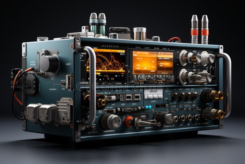 RF Communication Systems. A high quality image making by generative ai. Rf switch illustrations