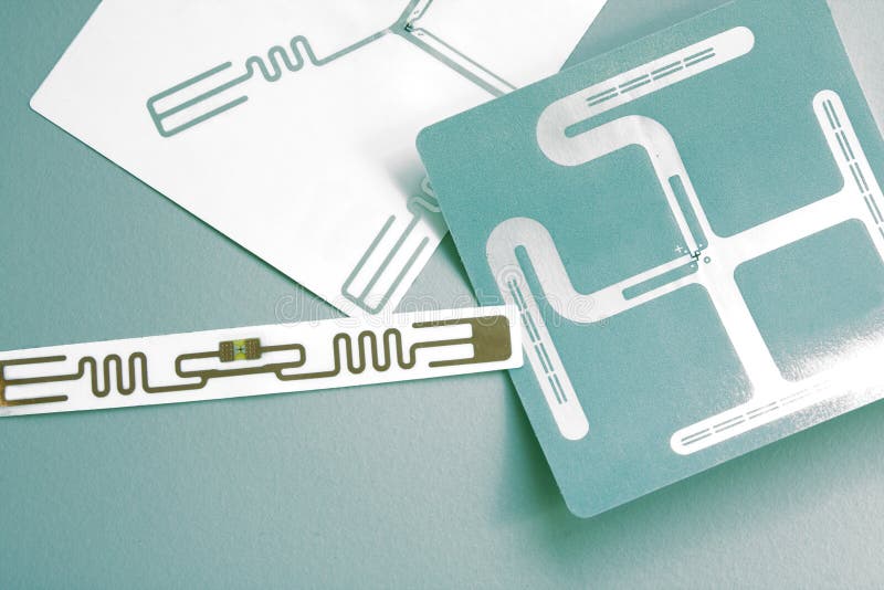 Rfid Labels stock images Rfid Labels stock images