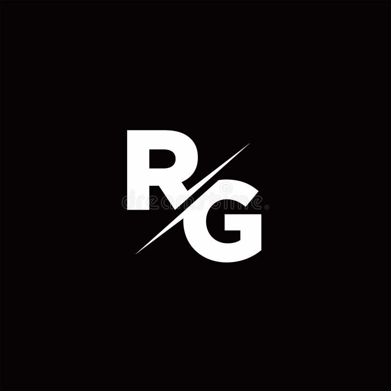 picture Rg Logo Design Hd rg logo letter monogram slash mit