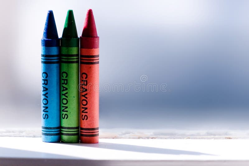 Green Crayons Stock Photo, Picture and Royalty Free Image. Image 18648083.