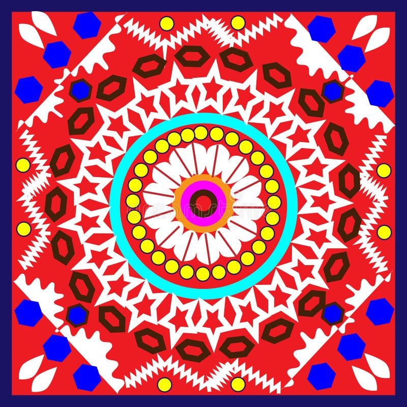 Rgb red color background texture design 7, using diffrent shapes and colors 皇族释放例证 Rgb red color background texture design 7, using diffrent shapes and colors 皇族释放例证