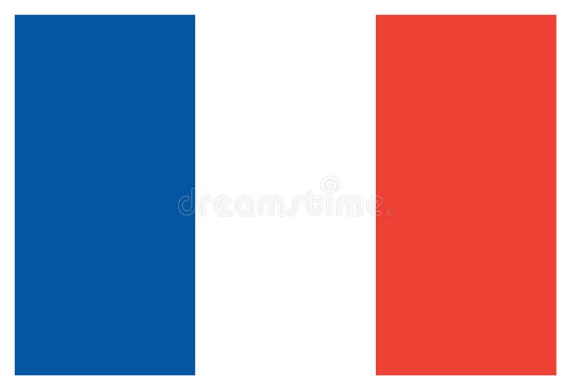 法国国旗法国国旗 法国国旗 标准比例颜色模式rgb 向量例证 插画包括有爱国 法国 地理 欧洲