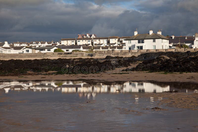 Rhosneigr Village and Beach Stock Image Image of rhosneiger, north