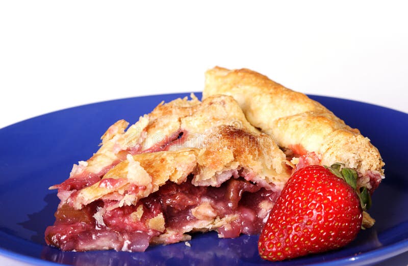 Rhubarb pie