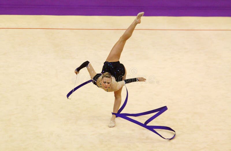 Rhythmic Gymnastics World Cup royalty free stock photos