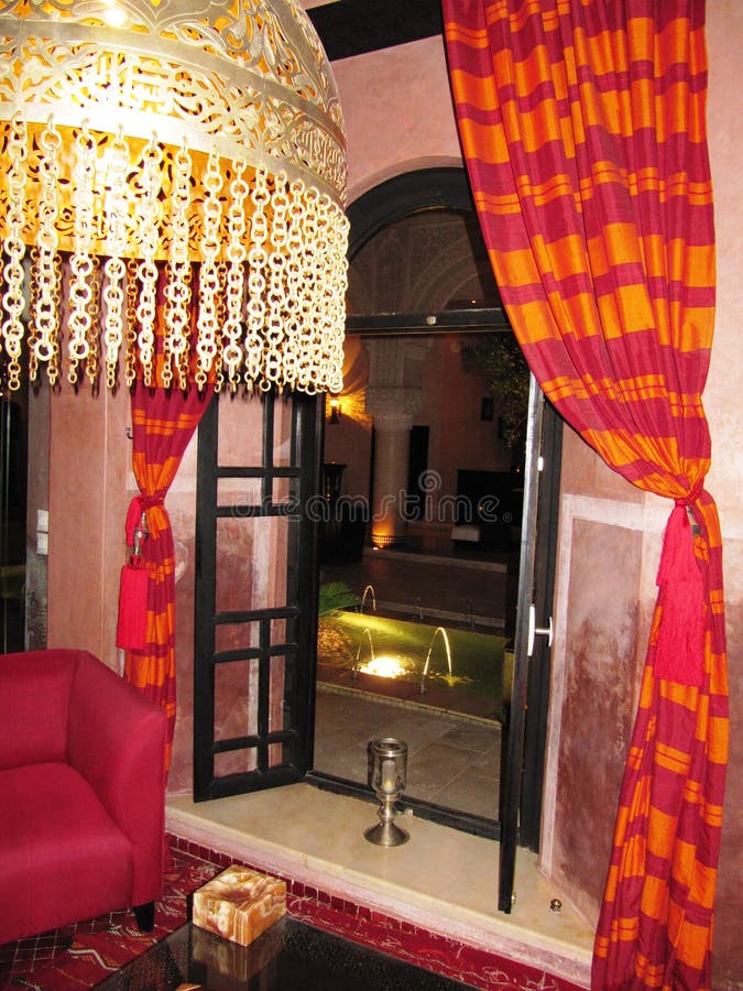 Riad marocchino immagine stock libera da diritti Riad marocchino immagine stock libera da diritti