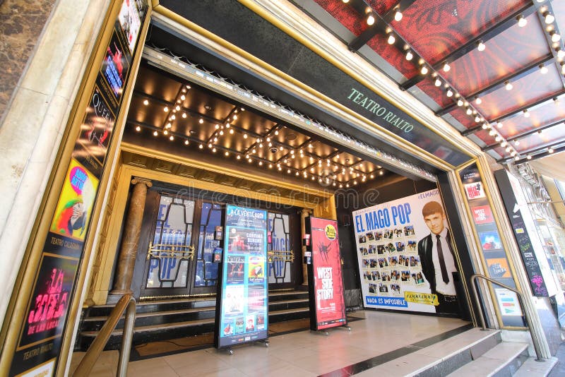 Spanish Theatre Madrid Spain Editorial Stock Image Image of musical
