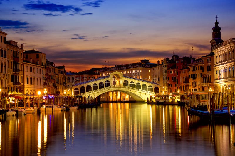 rialto Βενετία γεφυρών