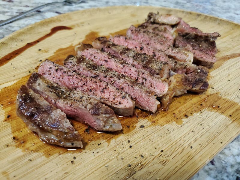 Rib Eye Medium Grilled Steak Stock Photo Image of medium, breakfast