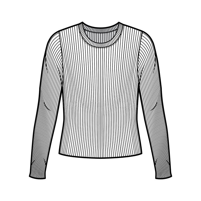 Crew Neck Shirt Stock Illustrations – 553 Crew Neck Shirt Stock ...