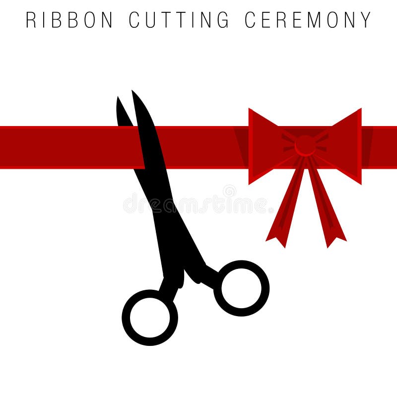 1,100+ Cutting Ribbon Ceremony Stock Illustrations, Royalty-Free Vector  Graphics & Clip Art - iStock