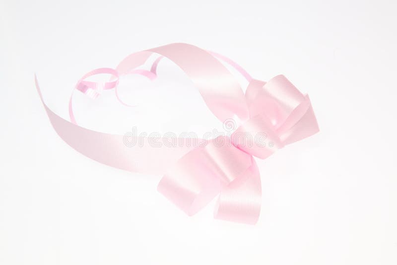 Ribbon in a White Background Stock Photo Image of decorative