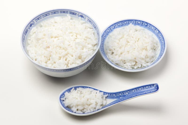 Rice in bowl