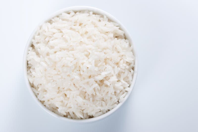 Rice in a bowl