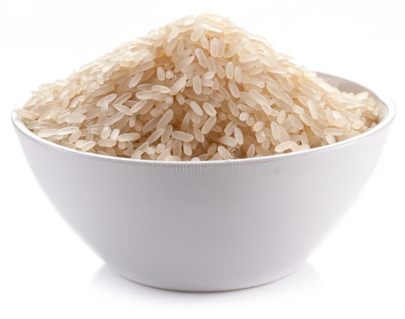 Rice in a bowl.