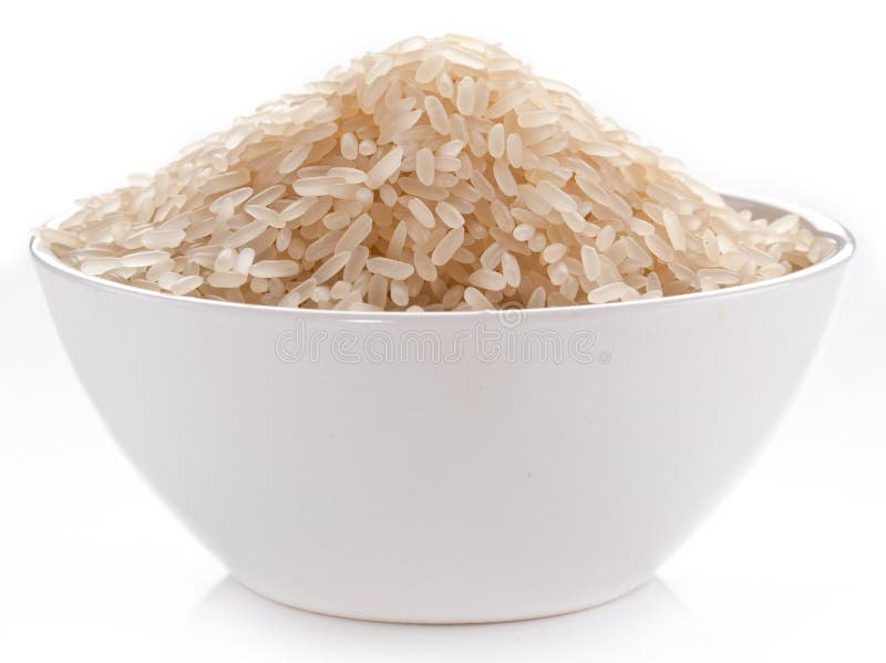 Rice in a bowl.