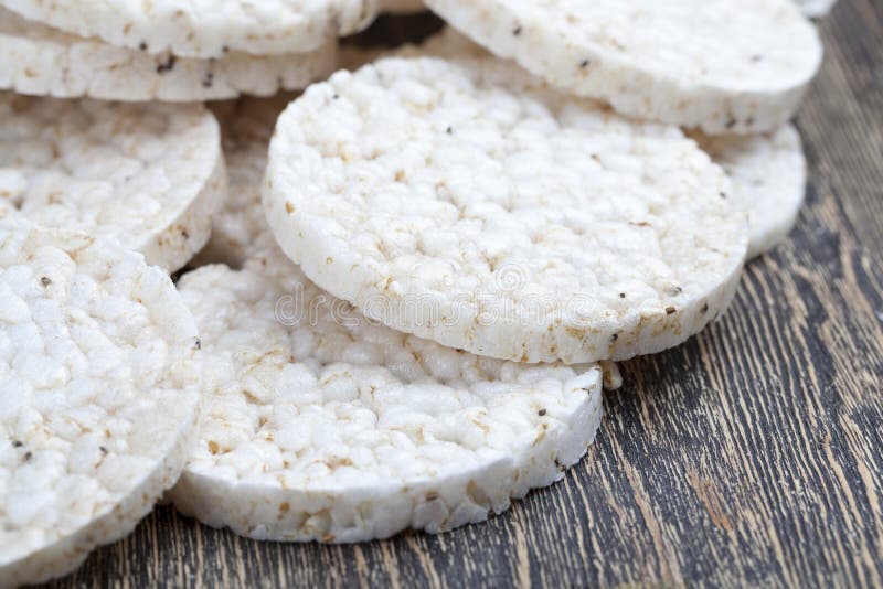 Rice Breads Made from Rice Cereals Stock Photo Image of healthy