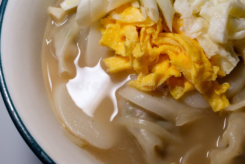 Rice Cake Soup with Dumplings Stock Photo Image of tradition, rice
