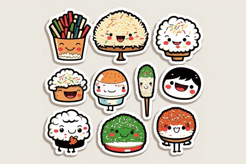 Stickers - Kawaii Character