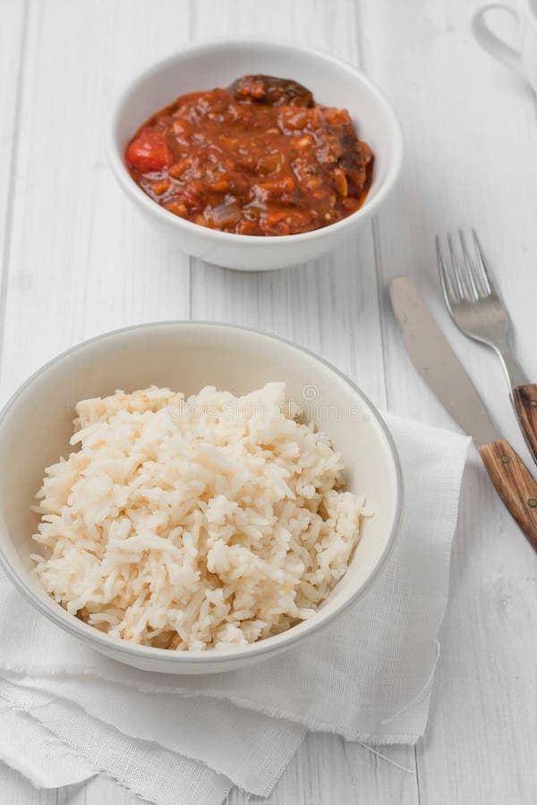 Rice cooked stock image. Image of healthy, chinese, japan - 23411367