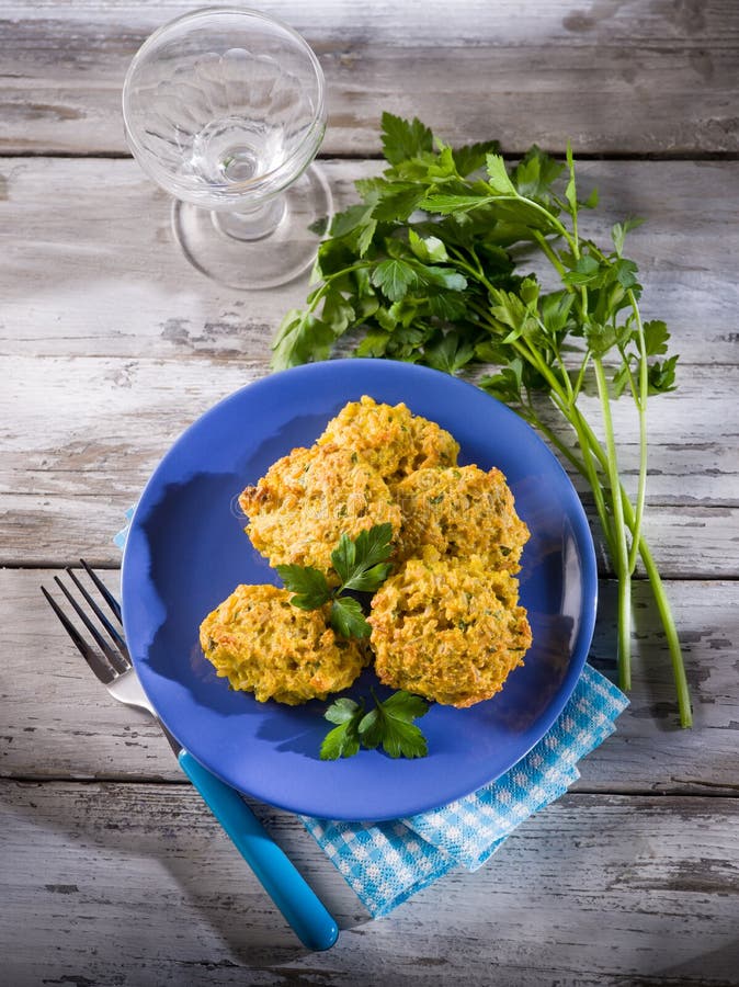 Rice croquette royalty free stock images