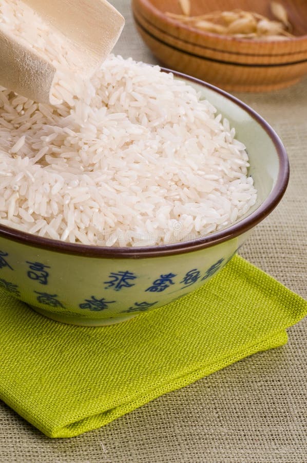 Rice grains stock photo. Image of grains, healthy, lunch 39836528