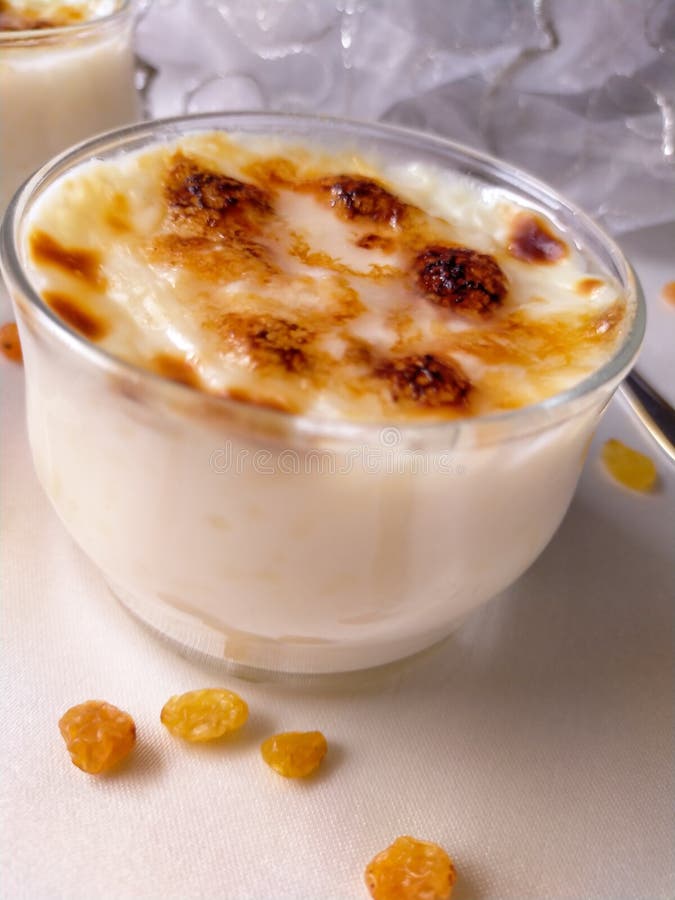 Rice and Milk Sweet Breakfast Stock Photo Image of buttercream