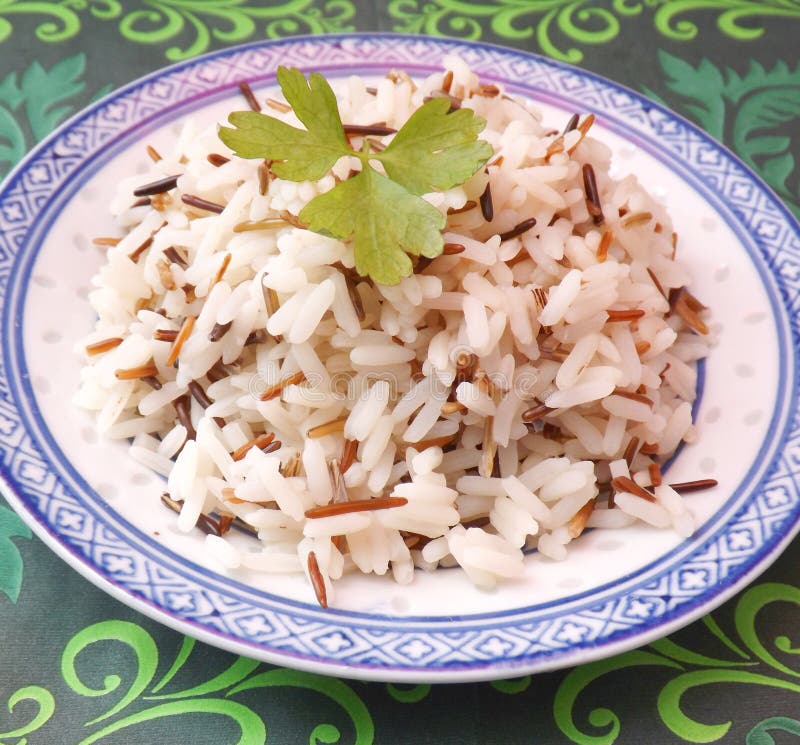 Mix rice stock image. Image of whole, grains, wild, brown 23215627