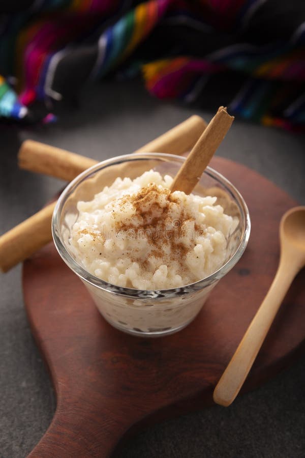 Rice Pudding Mexico stock photo. Image of dairy, cooking - 266377092