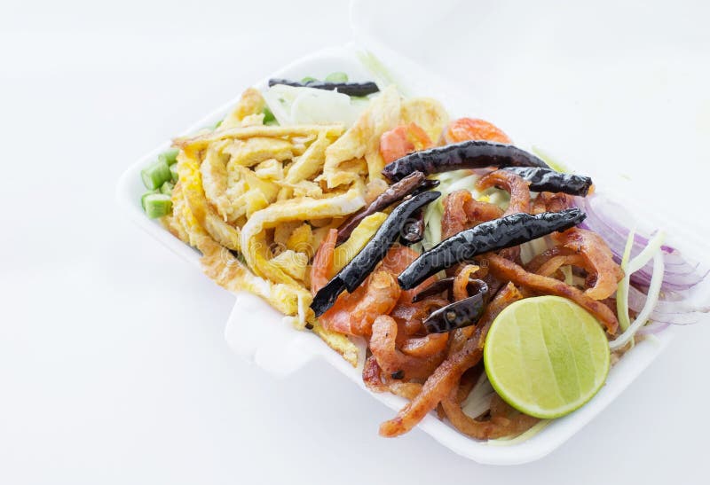 Rice Seasoned with Shrimp Paste Recipe Stock Image Image of lemon, shrimp 64676049