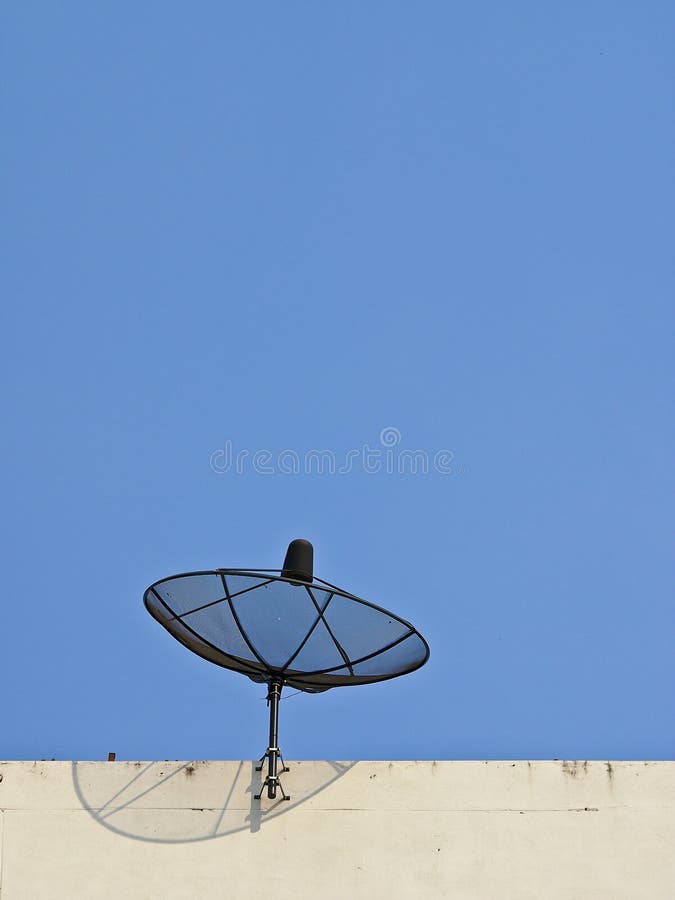 Ricevitore dal cielo fotografia stock libera da diritti Ricevitore dal cielo fotografia stock libera da diritti