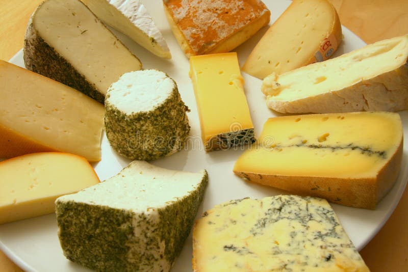 Veľa rôznych syr z čoho vyberať.