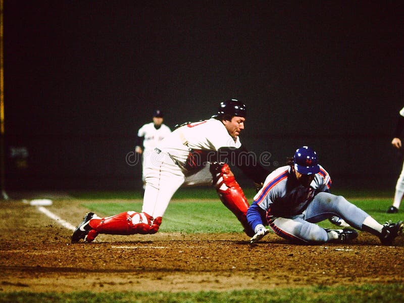 Rich Gedman Boston Red Sox stock photo