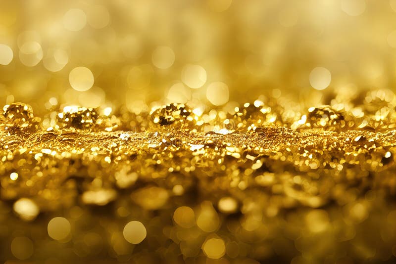 Rich Gold Background. AI Render Stock Illustration Illustration of