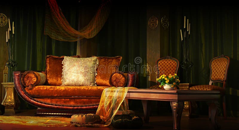 Rich interior royalty free stock image Rich interior royalty free stock image
