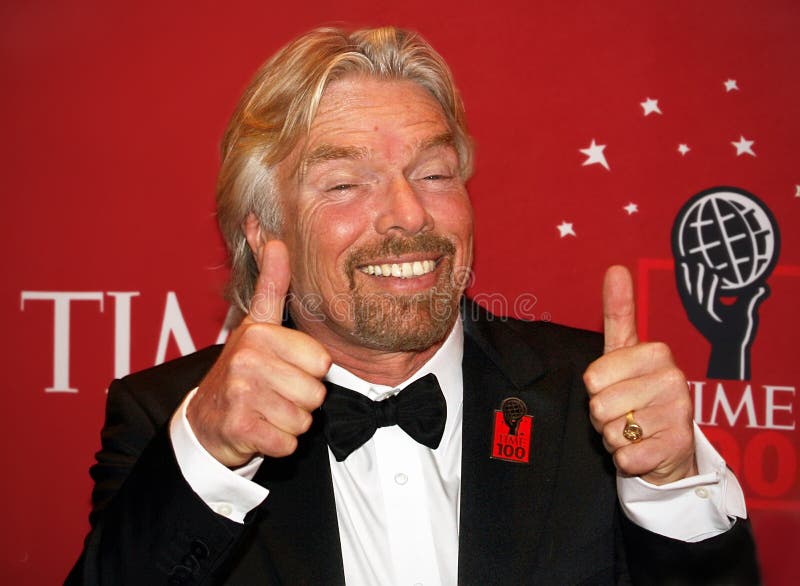 Richard Branson photo libre de droits Richard Branson photo libre de droits